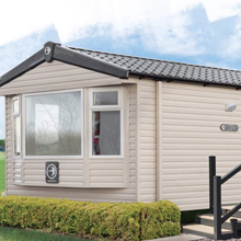 Static caravan exterior sketch