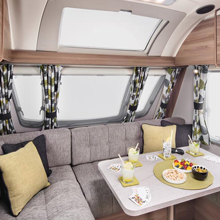 Touring Caravan Sofa Area